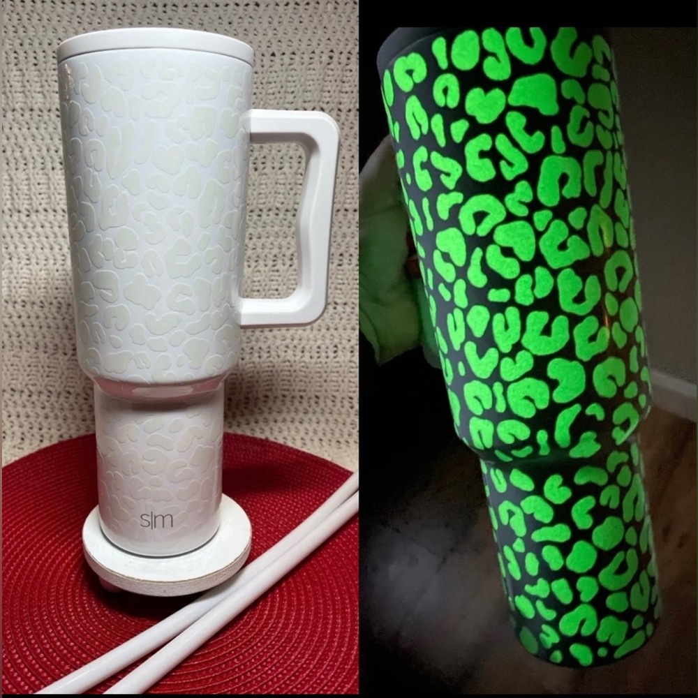 GLOW LEOPARD Simple Modern 40oz GLOW IN THE DARK Tumbler* SOLD OUT